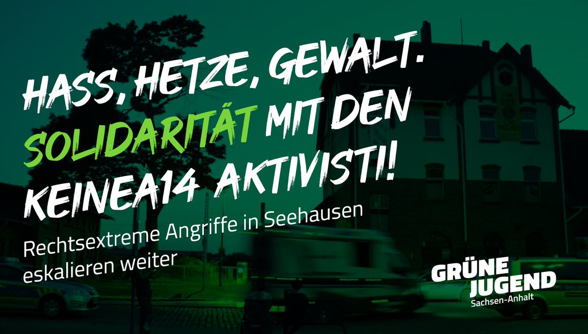 Für rechtsextreme Gewalt darf es in der Altmark keinen Platz geben! ✊ @KeineA14