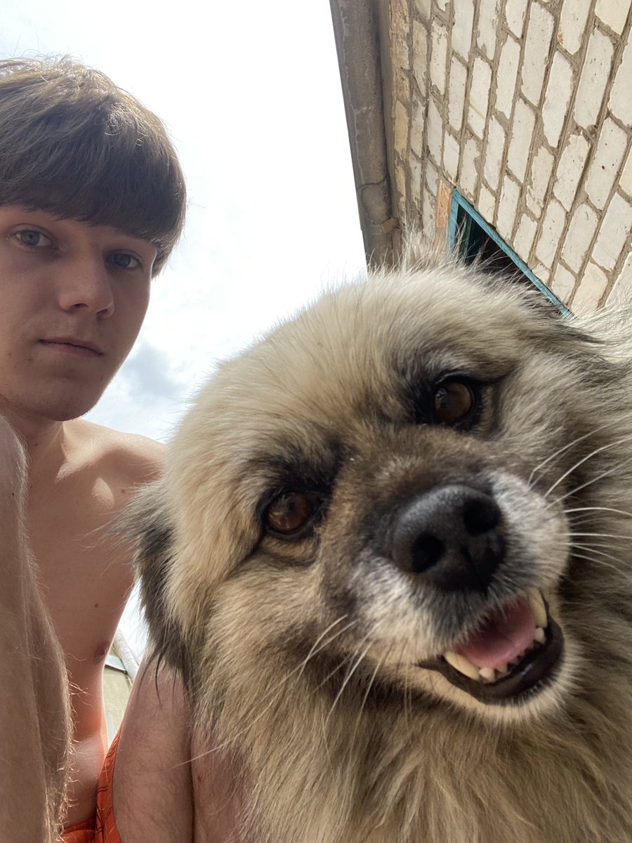 mareknosmoking's tweet photo. кстати в момент етого фото баксик увидел себя первый раз в жизни!!!!
представляете,он 7 лет не знал как как он выглядел ужас!!!!!! https://t.co/8mwzUUeAh0