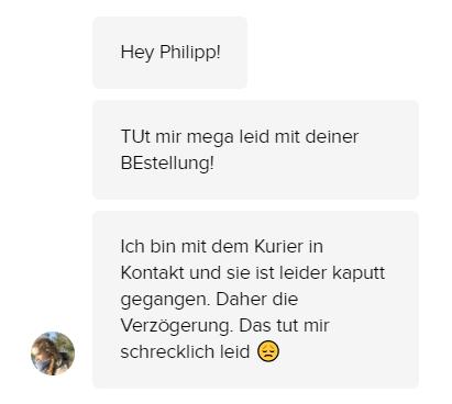 pip_net's tweet photo. Kurier kaputt? :( Das #WOLTe ich nicht. #RidersFirst https://t.co/ABfGe8q2oO
