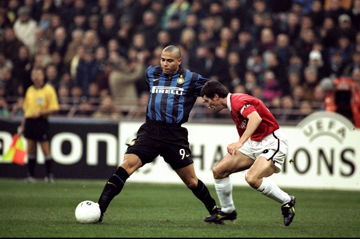 ChampionsLeague's tweet photo. 🇧🇷 Inter signed Ronaldo from Barcelona for a world-record fee #OTD in 1997! 🙌

#UCL https://t.co/3NZI8cCs0F