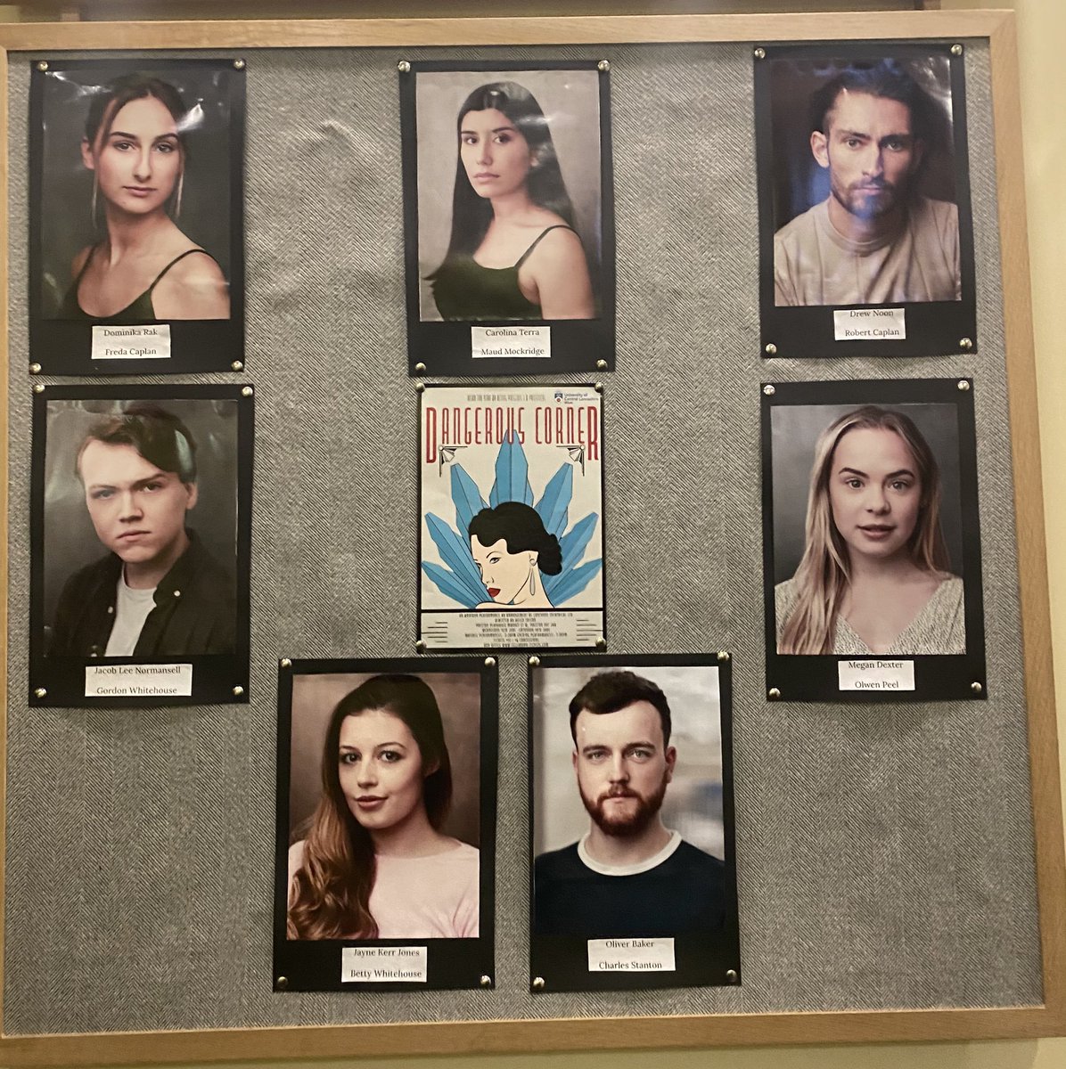 GaryTathamJnr's tweet photo. A massive well done to @HTolson and both casts of @CornerUclan for such a brilliant show, you should all be proud! Was great to finally see some amazing theatre after so long! 🤍 #onestowatch https://t.co/Nzy4liZLa3