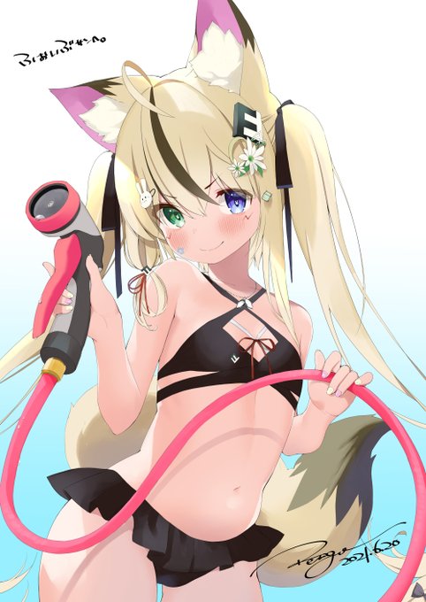 Skeb納品しました。
ふぉいぶさん(@foivrchat)のVRChatのオリジナルキャラだそうです。どやっ 