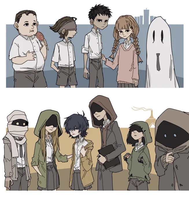 ペイルシティ組とモウ組 