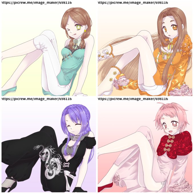 Picrewの「胸の大きさをカスタムできるメーカー」でつくったよ!  #Picrew #胸の大きさをカスタムできるメーカーきゃわ 