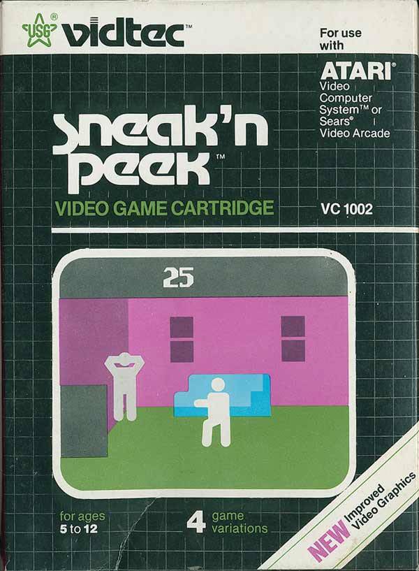 Sneak 'N Peek / Atari 2600 / James Wickstead Design Associates / 1982