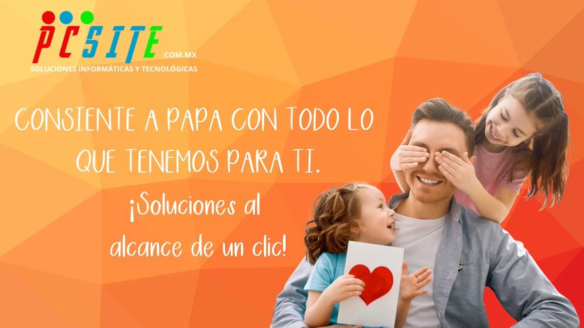 Ser padre es la única profesión en la que primero se otorga el título y luego se cursa la carrera, en PCSITE te deseamos Felíz Día del Padre

pcsite.com.mx