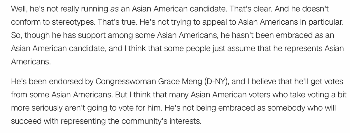 AznsAgainstYang's tweet photo. It’s true though. Yang’s policies would not help the Asian American community’s interests one bit. 
https://t.co/eZhTzK7hFg https://t.co/SzxohCLOIN