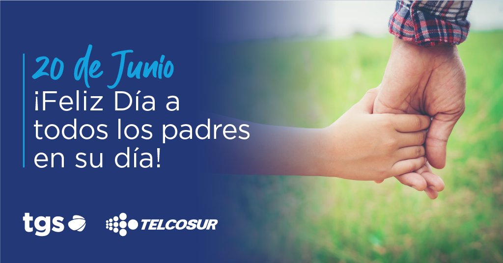 En el Día del Padre saludamos a todos los papás de nuestro país y en especial a los que formar parte de nuestro equipo.