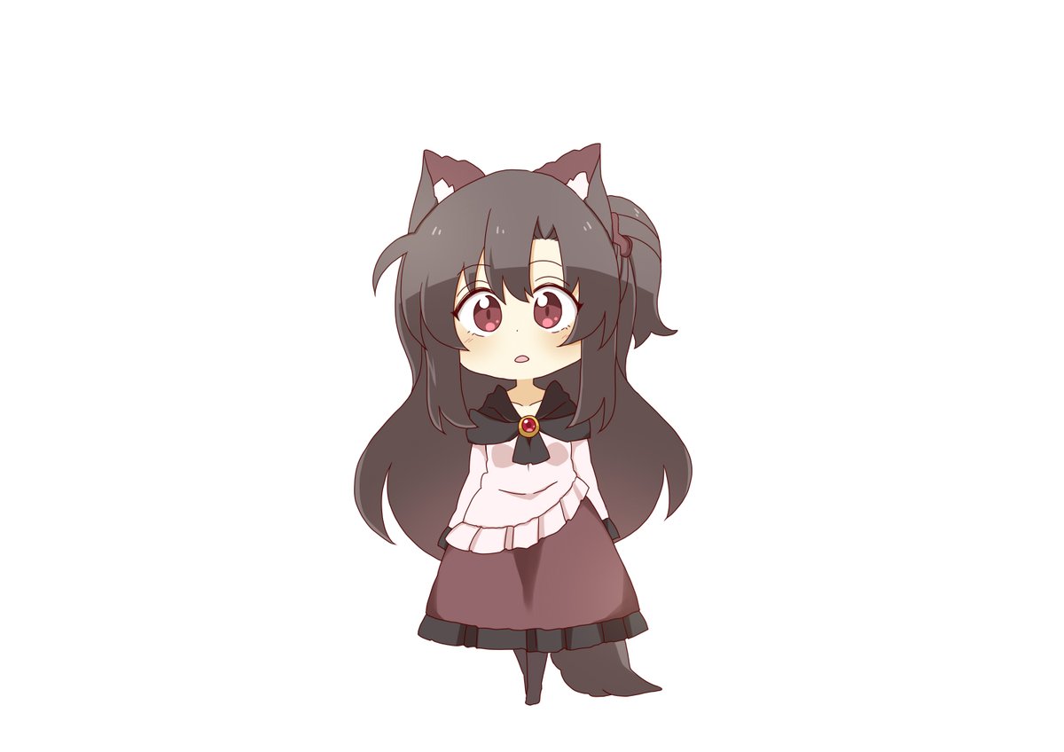 imaizumi kagerou 1girl animal ears wolf ears solo tail wolf tail long hair  illustration images