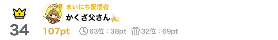 かくざ父さん 22時から配信します 応援よろしくお願いしますm M 崖っぷちwww T Co Duserjrew1 Twitter