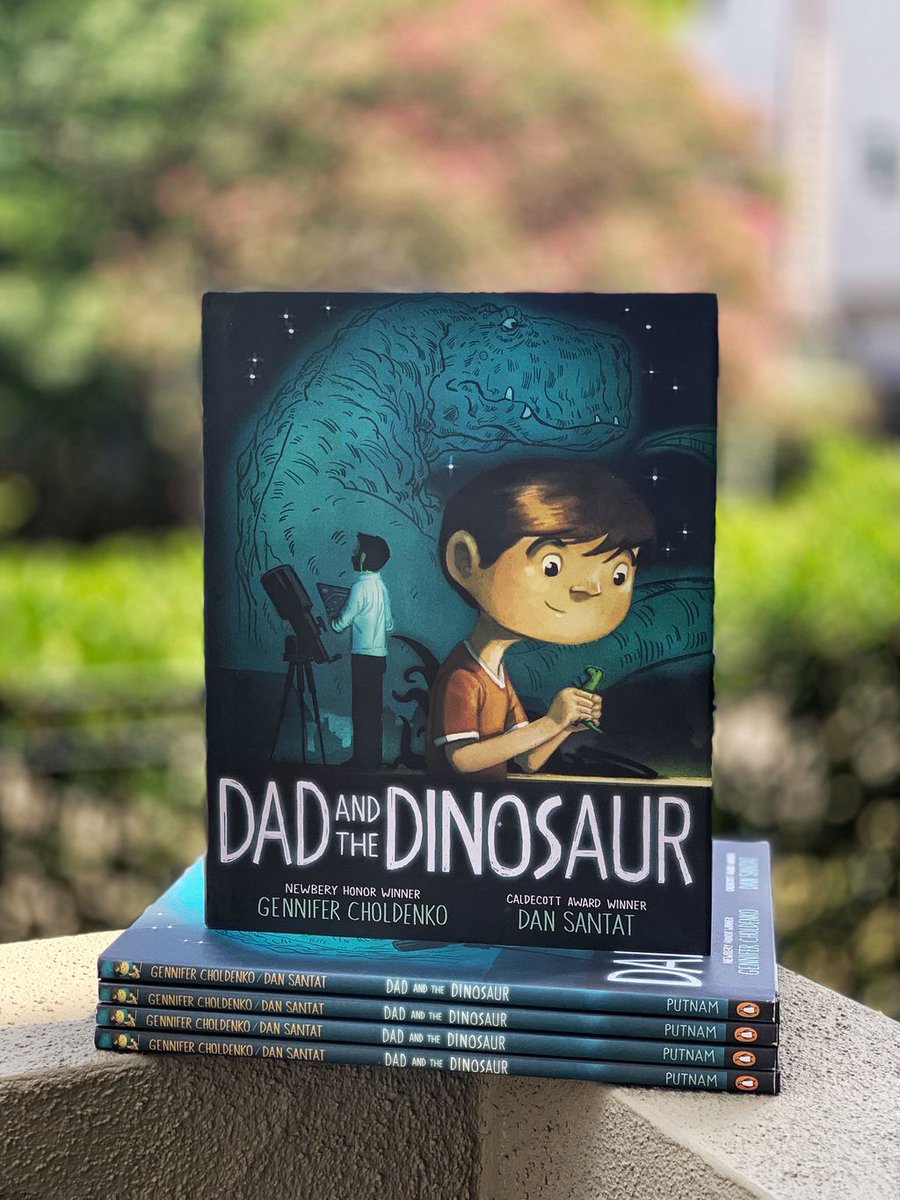 Gennifer Choldenko (@choldenko) on Twitter photo For #FathersDay, I'm giving away 3 copies of my book with the amazing <a href="/dsantat/">Dan Santat</a>, DAD AND THE DINOSAUR. Each copy is signed by me! 🦖
RT & follow for a chance to win. Reply with your favorite picture book for a bonus entry!
I'll tag 3 random winners on 6/22 at 2pm PT. US only. For #FathersDay, I'm giving away 3 copies of my book with the amazing <a href="/dsantat/">Dan Santat</a>, DAD AND THE DINOSAUR. Each copy is signed by me! 🦖
RT & follow for a chance to win. Reply with your favorite picture book for a bonus entry!
I'll tag 3 random winners on 6/22 at 2pm PT. US only.