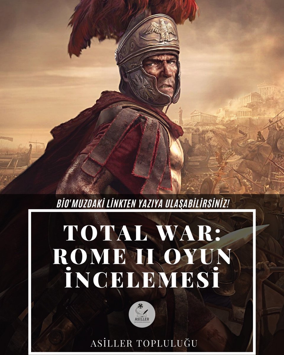 Antik çağlarda geçen, RTS strateji türünde dönüm noktası olan bir Total War oyunu Total War: Rome II'nin incelemesi Asiller Topluluğu'nda yayımlandı.
#edebiyat #blog #edebiyatblogu #oyun #kitapinceleme #filminceleme #asillertoplulugu #özgün #özgünedebiyatblogu #totalwarrome2