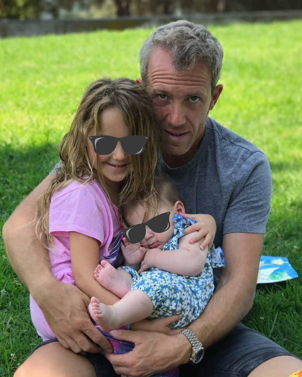GalGadot's tweet photo. Babe, we won the the jackpot with you as the greatest dad in the world!
You give our girls the perfect example of how a man should behave and the love and patience you show them is endless. https://t.co/DyircY8jgq