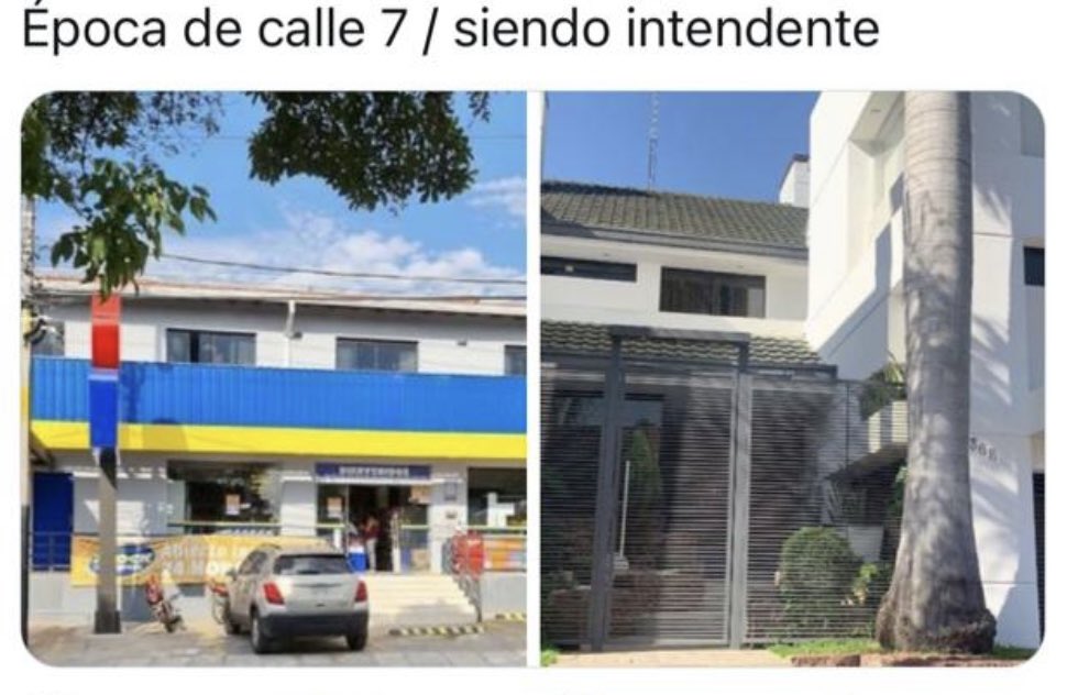 ElioYMa9's tweet photo. @IgnacioPidal8A @DaniCenturionpy Cuando votas por Nenecho, le das la oportunidad que compre su segunda humilde Mansión, de pagar de tus impuestos los sueldos de sus chongas. https://t.co/Gegx1TofgO