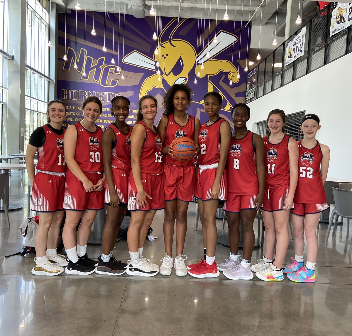EvaU2026's tweet photo. Tournament Champs! 🔥🔥🔥 KCP 3-Stripes MAYB National Qualifier @KCLADYRUNGMC 2026 @MAYBbasketball https://t.co/5mu6KqHksr