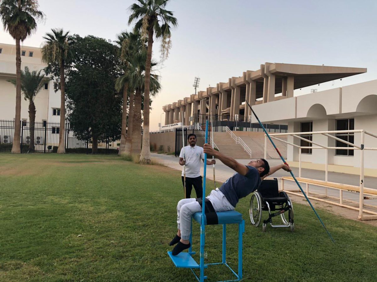 qassimclub's tweet photo. 📸|
استعداد بطلنا صالح العليط لبطولة المملكة لألعاب القوى لجميع الإعاقات والتي ستقام في الطائف . https://t.co/1Sv90nG6u6
