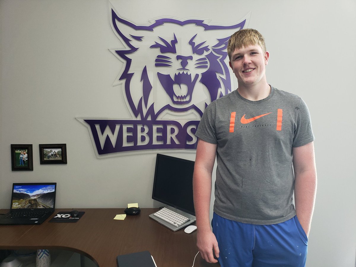 Gavin ORTEGA (@gavinortega7) on Twitter photo What a great trip to Weber State. Worth every mile. Thanks for the invitation and tour of your school. Awesome day, Go Wildcats!!! <a href="/gnduff/">Grant Duff</a> <a href="/CoachBrentMyers/">Brent Myers</a> <a href="/CoachJayHill/">Jay Hill</a> <a href="/txute12/">Joe Dale</a> What a great trip to Weber State. Worth every mile. Thanks for the invitation and tour of your school. Awesome day, Go Wildcats!!! <a href="/gnduff/">Grant Duff</a> <a href="/CoachBrentMyers/">Brent Myers</a> <a href="/CoachJayHill/">Jay Hill</a> <a href="/txute12/">Joe Dale</a>