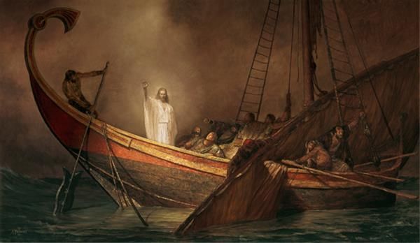 Why are you terrified?  Have faith.  
Turn to Jesus.
He will calm the storm.