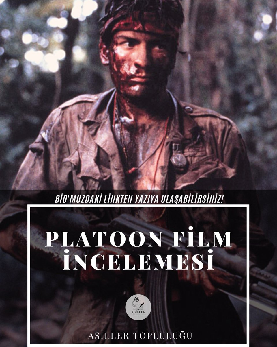 Vietnam Savaşı'nı konu alan diğer filmlere kıyasla psikoloji ve felsefe yönü ağır basan Platoon (Müfreze) filminin incelemesi Asiller Topluluğu'nda yayımlandı.
#edebiyat #blog #edebiyatblogu #oyun #kitapinceleme #filminceleme #asillertoplulugu #özgün #özgünedebiyatblogu #platoon