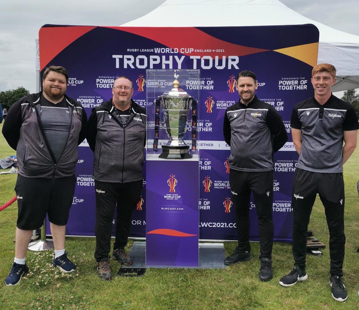 Shout out to the greatest community department in rugby league 

Over 250 kids playing in our pre match festival today

And how good was it to see? 🙌🙌

#ThunderCommunity