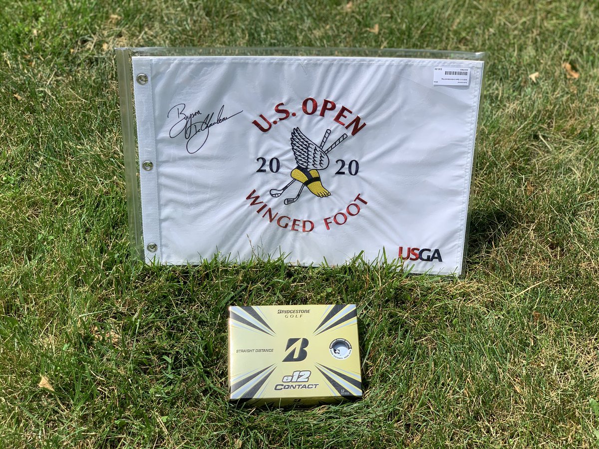 PGAPappas's tweet image. 🚨 PGAPappas US Open / Father’s Day GIVEAWAY 5 🚨 

🔥 Bryson DeChambeau Signed 2020 #USOpen  Winged Foot Pin Flag 👀 …and a dozen New Bridgestone Golf e12 Contact balls. 👍

To enter: 
✅ Retweet
✅ Follow @PGAPappas and @bridgestonegolf