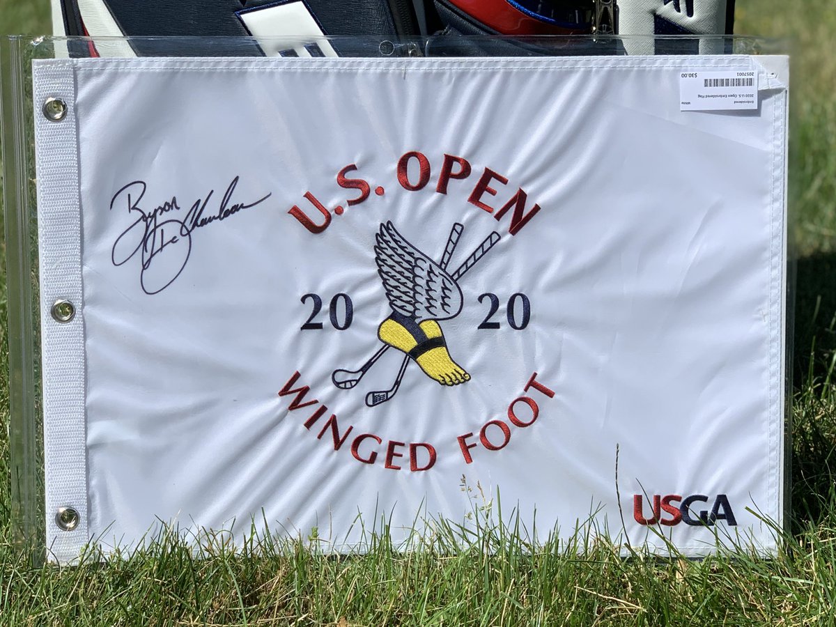 PGAPappas's tweet image. 🚨 PGAPappas US Open / Father’s Day GIVEAWAY 5 🚨 

🔥 Bryson DeChambeau Signed 2020 #USOpen  Winged Foot Pin Flag 👀 …and a dozen New Bridgestone Golf e12 Contact balls. 👍

To enter: 
✅ Retweet
✅ Follow @PGAPappas and @bridgestonegolf