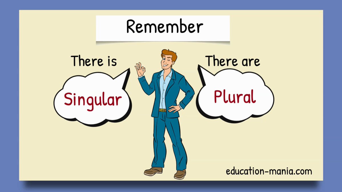 ManiaEducation's tweet photo. 📙 How to use There is, there are, in the present tense Must See!

🖥  Watch it on YouTube:
https://t.co/dFTBtd9noj

🗞 Read more &amp; Exercise:
https://t.co/KcVR1VwAex

#Grammar #English #English_grammar #education #there #there_is #there_are https://t.co/MKxAKMsSgV