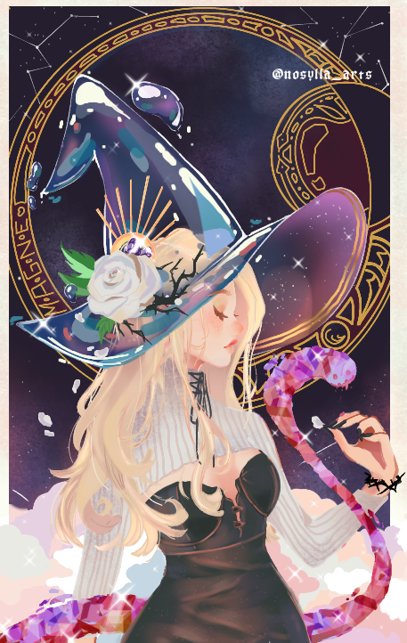 Decided to redraw this art of Witch Charlie! ✨♥️

#HazbinHotel #HazbinHotelFanart #HazbinHotelcharlie