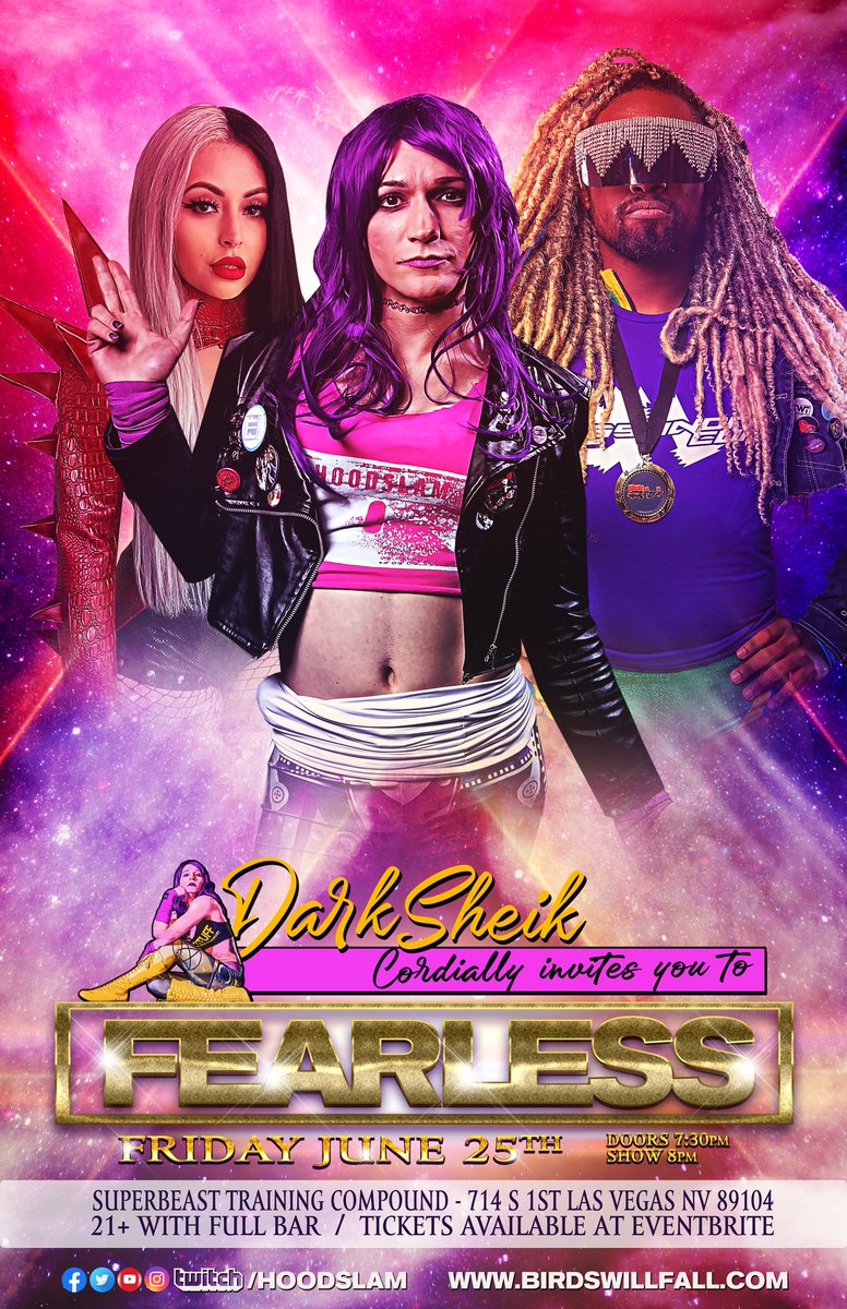 darksheikftf's tweet photo. Just a few more days until 6/25 in #LasVegas ...

watch: https://t.co/Dp96zYe6dK

tix: https://t.co/yZGZZafDdD

donate/sponsor:
[me]

#dsFearless #dontbringyourfnkids https://t.co/6CXR1I4p07