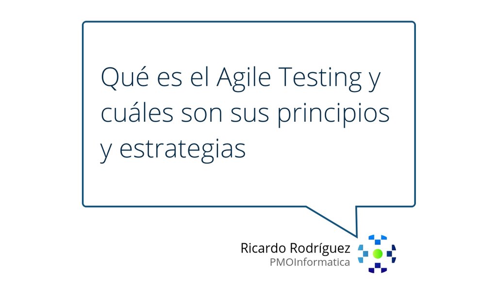 PMOInformatica's tweet image. "Las pruebas exploratorias no están predefinidas ni se ejecutan según un plan." lttr.ai/frrM
#Agile #Testing #BehaviourDrivenDevelopment