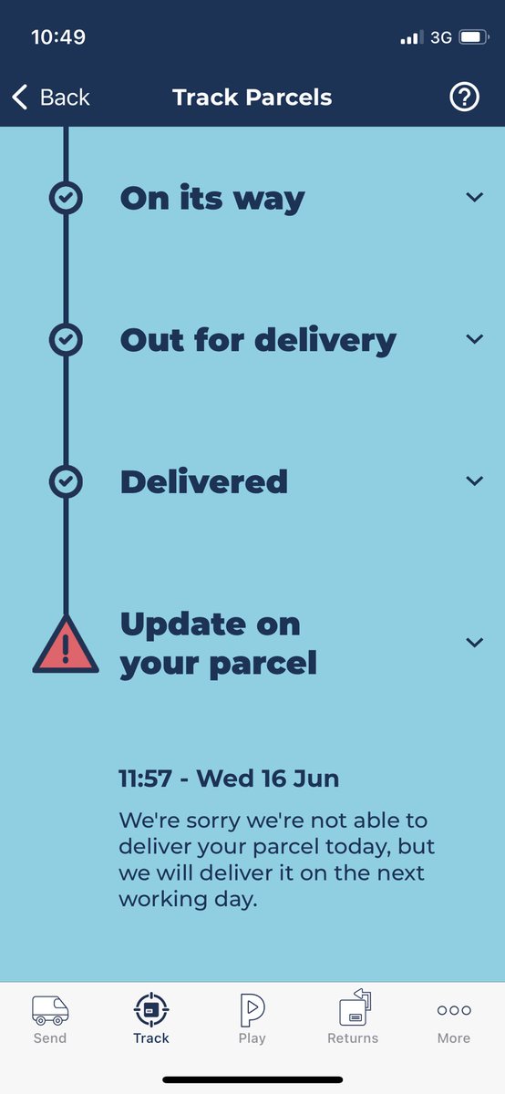 georgyn87's tweet photo. @Hermesparcels where is my parcel?! I’ve been waiting for it to arrive since Wednesday, this isn’t good enough! @TMLewin I’ve paid for a product that hasn’t arrived! I thought DPD were bad but these jokers are another level! https://t.co/a1JjMagQ7V