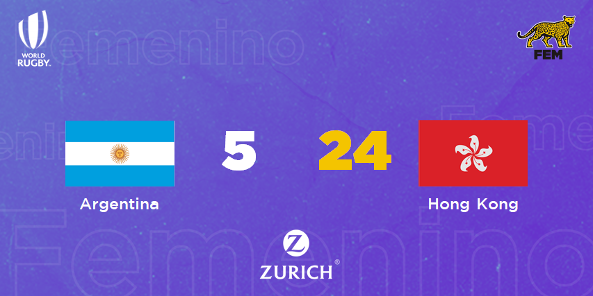 FINAL DEL PARTIDO

#Argentina no pudo ante #HongKong y quedó eliminada en Cuartos de Final del #Monaco7s

#SomosImparables #LaUniónDeTodos