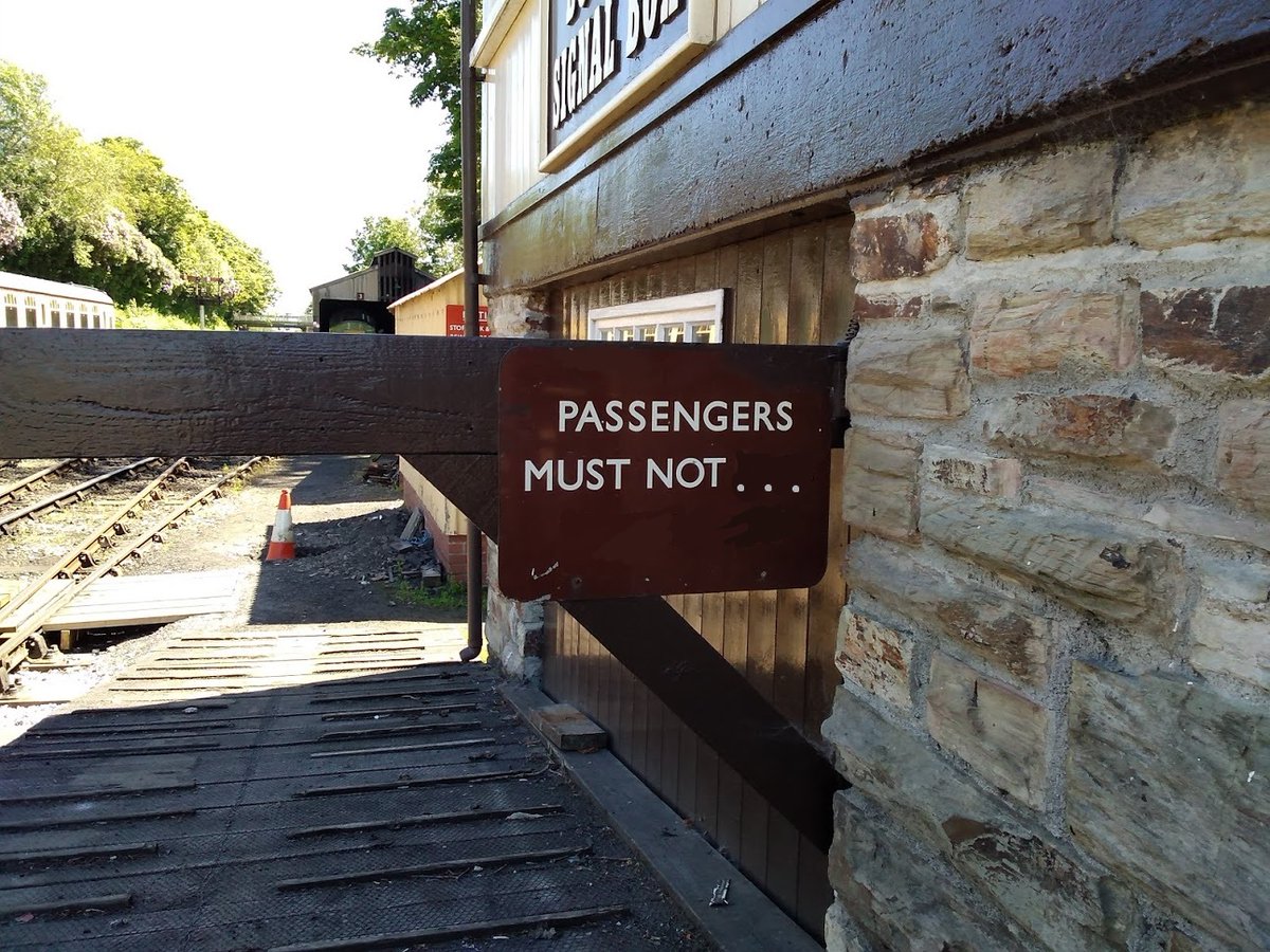 BodminGeneral's tweet photo. The Caption Competition returns, finish the sentence!
'Passengers must not...'
📸 Mat Simpson
#bodminandwendfordrailway #captioncompetiton #FinishTheSentence #fridayfun https://t.co/qewaahZ6OB