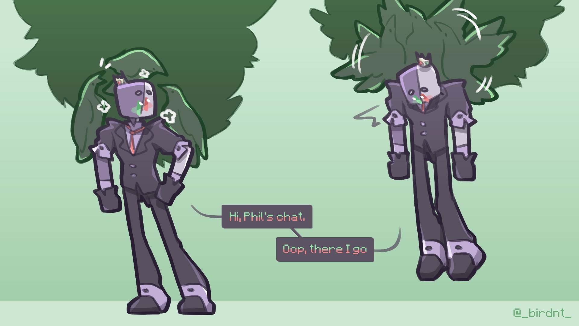 Birdn T If Dsmp Characters Swapped Their Canonical Chats For A Day That S It Please Untag In The Replies Ranboofanart Philzafanart Technofanart Foolishfanart Foolishgfanart Bootwt Totemtwt Dreamsmpfanart Canon Chat Swap