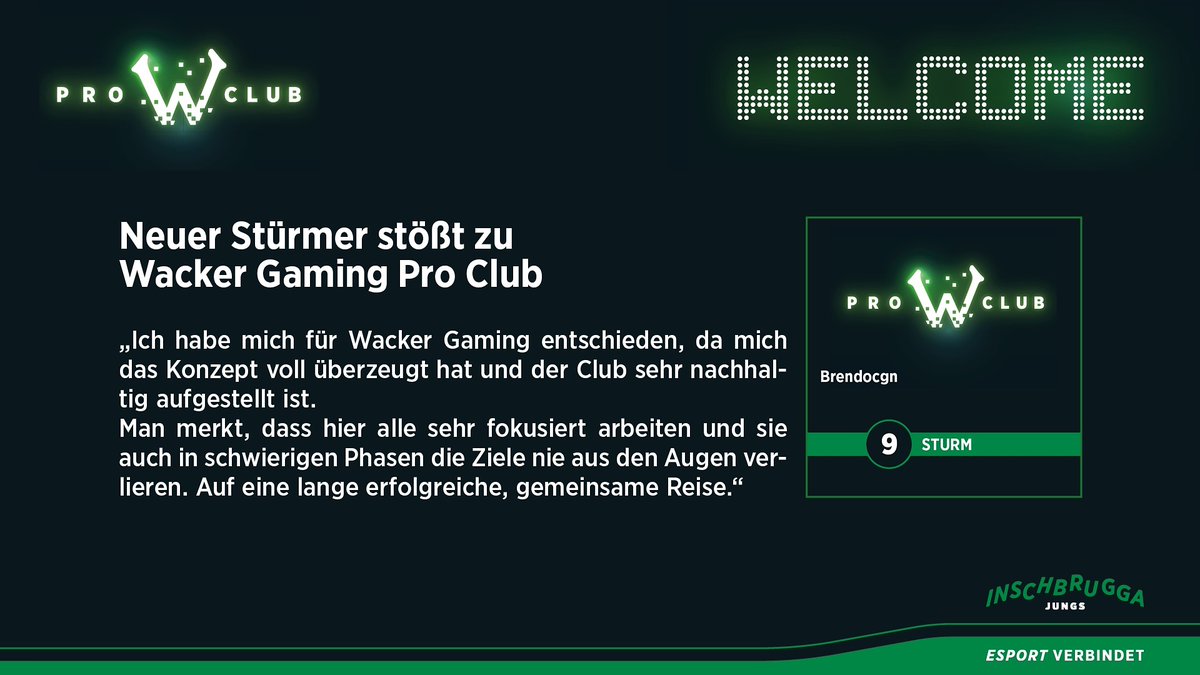 WackerProClub's tweet photo. Servus und Herzliche Willkommen in Innsbruck Jungs 🖤💚 https://t.co/czmY69r9rW