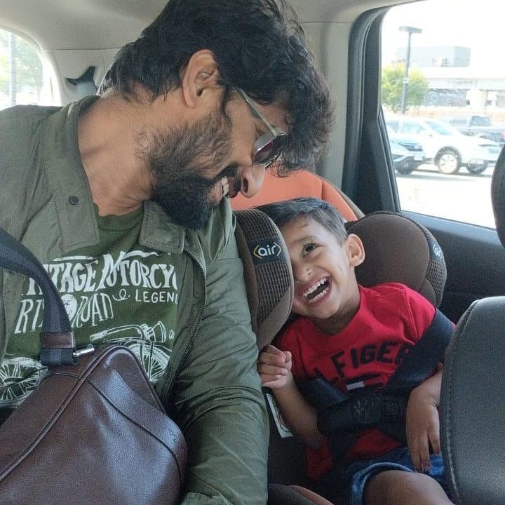 nanifansclub's tweet photo. Father's Day ❤️

Always a special day for us :)

Getting bunch of pics made this day more memorable I think.

@NameisNani #Junnu ❤️
#TuckJagadish #ActorNani https://t.co/O3J33AhssK