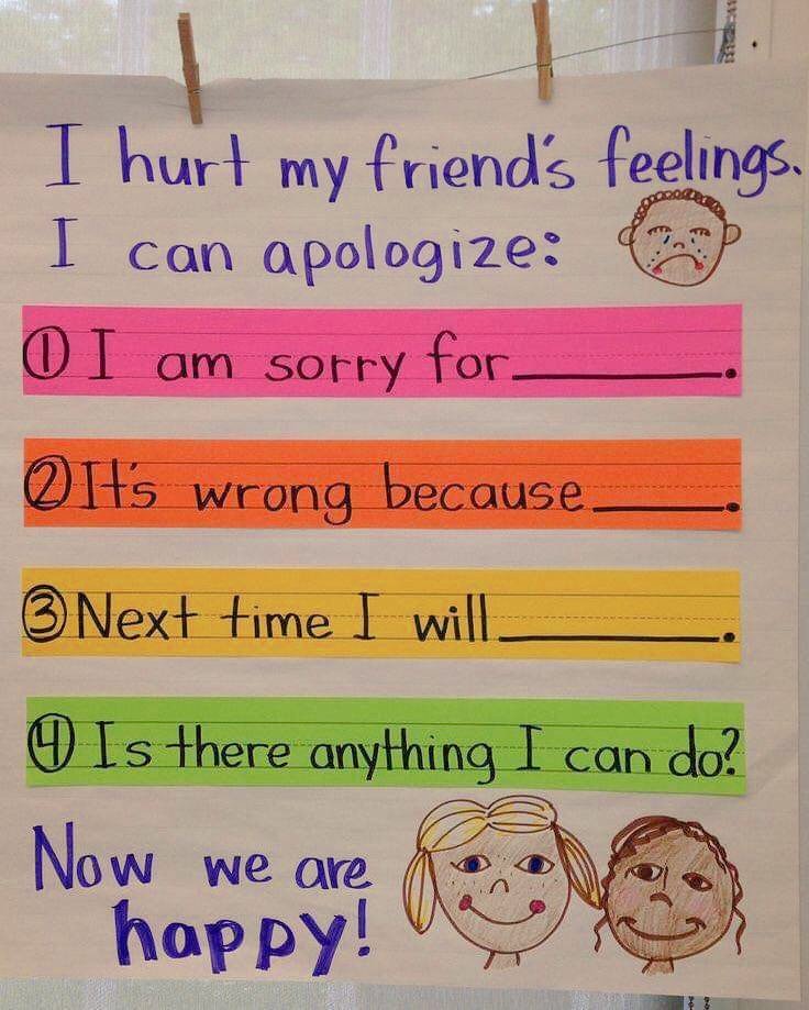 Love this example for going beyond empty apologies! 🧡