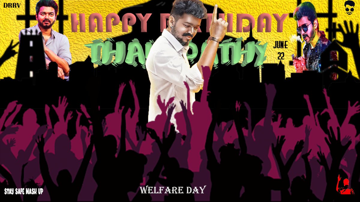 Beast__drrv's tweet photo. Advance Happy Birthday π Thalapathy @actorvijay π₯
Thalapathy Birthday Simple Poster Designs from meβ€
another poster on June 22nd πβ
hope u guys will like it
β€ #DRRVDesignπ #ThalapathyDesignsKingdom π
#Thalapathy65FLon21st
#Master #Thalapathy65 β¨ https://t.co/51clofWYOo https://t.co/vYExPwTakm