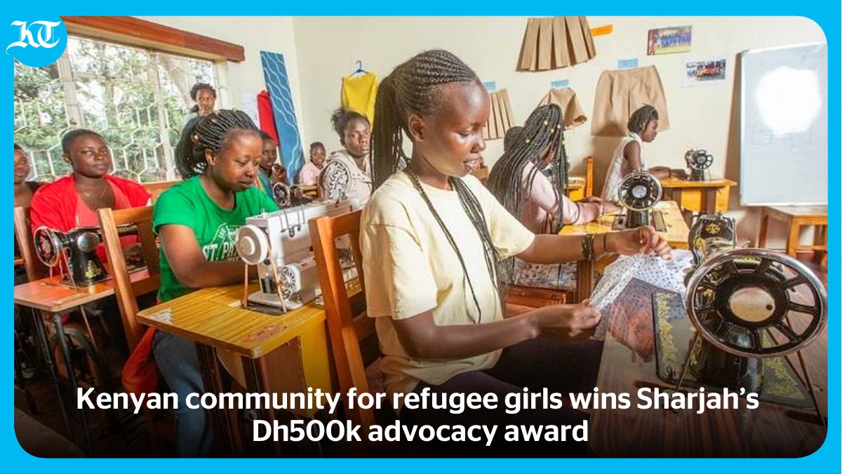 khaleejtimes's tweet photo. This year’s Dh500,000 Siara prize was awarded to #RefuSHE, a Nairobi-based humanitarian agency founded in 2008 to address the significant, unmet need for child and girl-focused refugee services in #Kenya. Details: https://t.co/pRbDIW2mju
#SIARA21 #RefugeeDay #WorldRefugeeDay https://t.co/TgbgwOScY7
