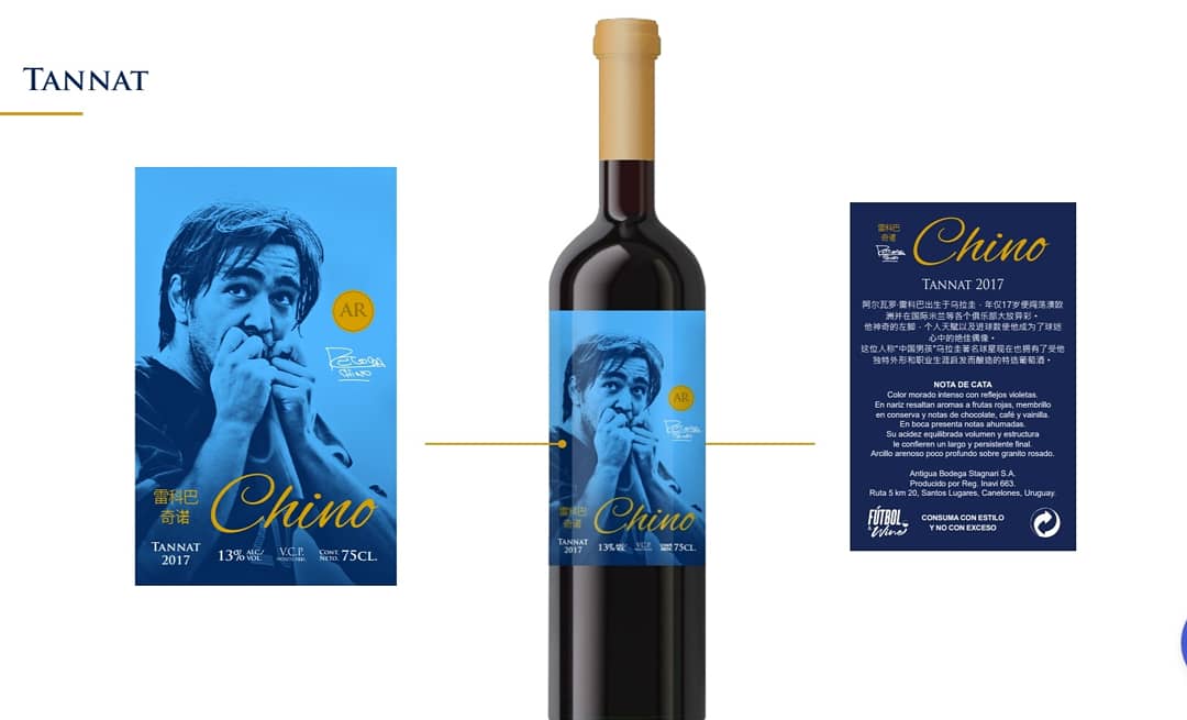 futbolandwine's tweet photo. Los mejores vinos con un diseño exclusivo 🍷 @Chino_Recoba20 https://t.co/BMkLUxL6sC