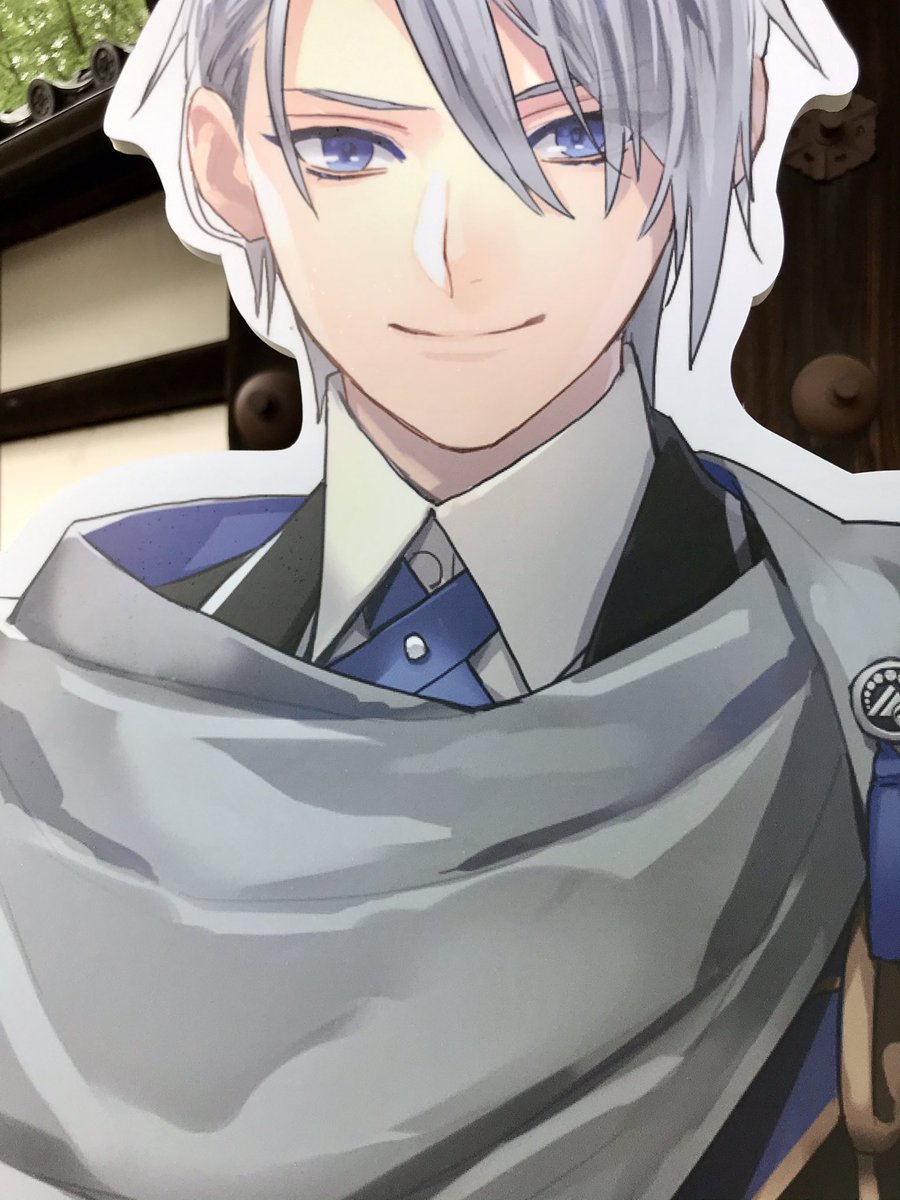 161㎝の視点から見た山姥切長義さんです。お納めください。 くっ……顔が