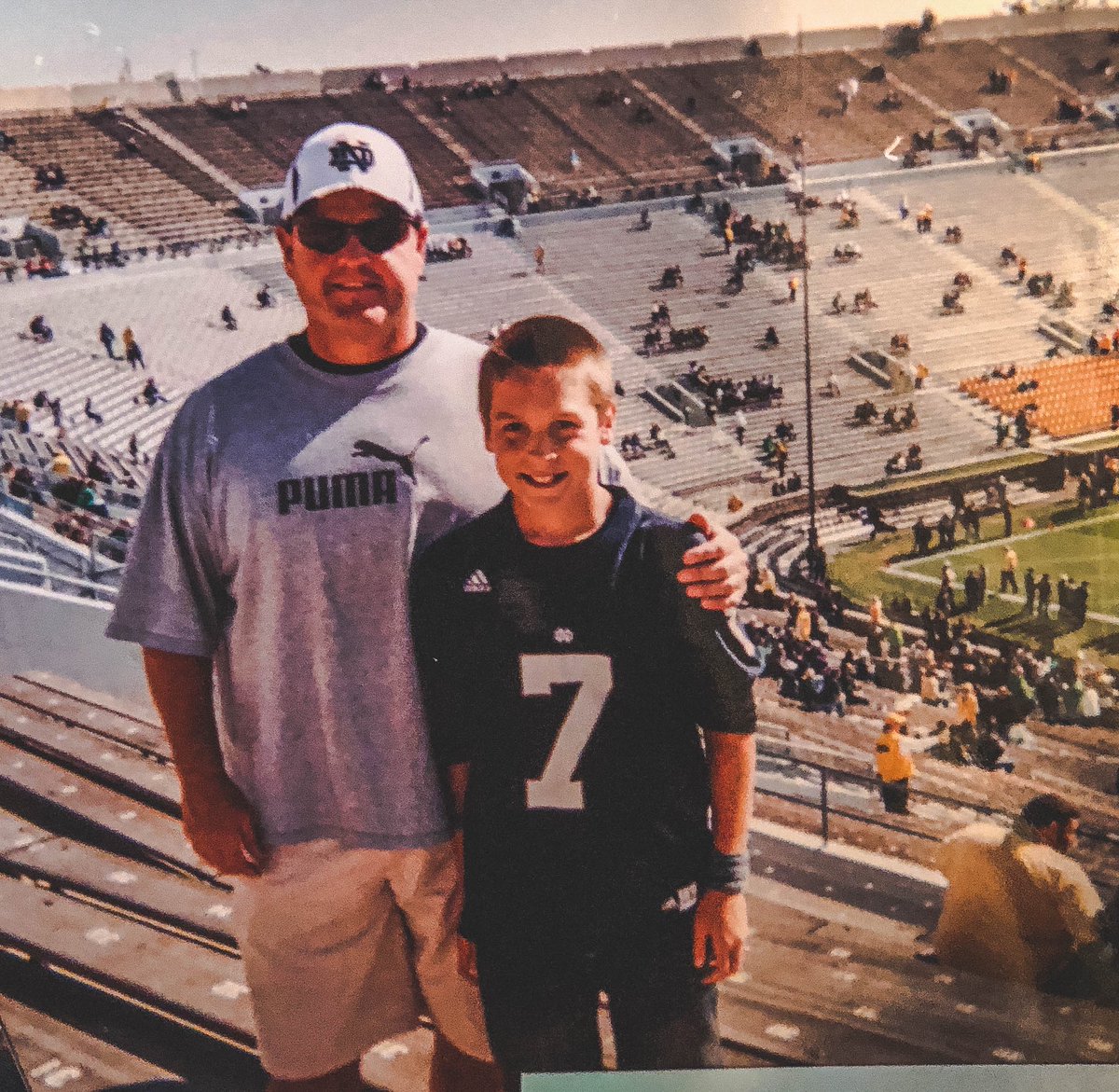 Notre Dame Football tweet media
