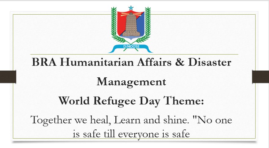 BRA Humanitarian Affairs and Disaster Management tweet media