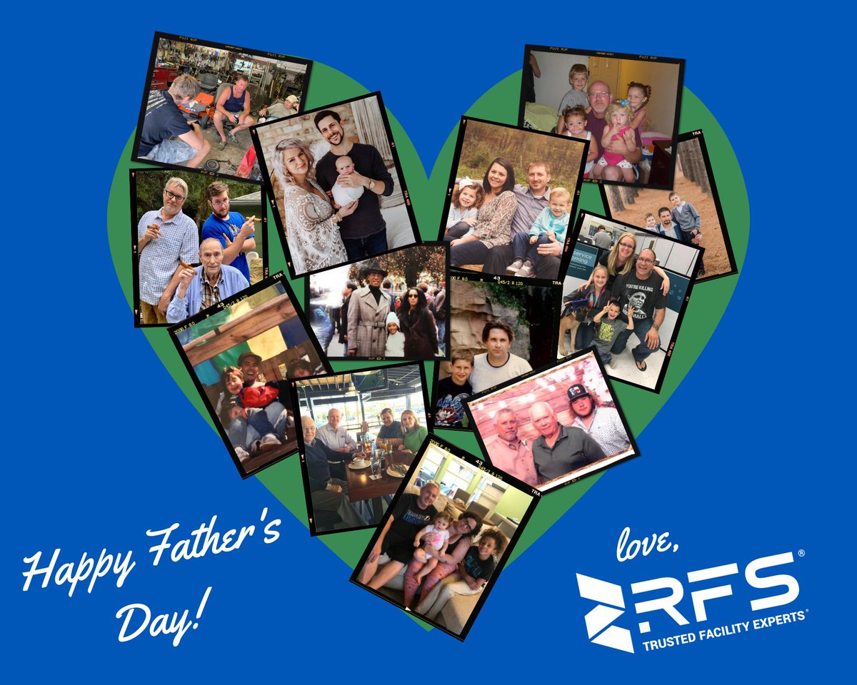 RFSrenovates's tweet photo. We love our RFS® dads! 💙💚

And we wish all of the other dads out there a very Happy Father’s Day today! 

#FathersDay #FathersDay2021 #RFS #RFSrenovates #ReallyFamilyStrong  #Facilities #Committed #TrustedFacilityExperts https://t.co/UkjxYjyQ1u