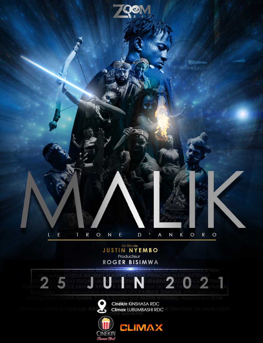Très hâte de vous proposer ce film dans les salles de cinéma CINEKIN. #soutenonslecinemacongolais #maliklefilm