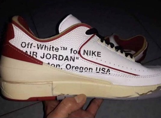 Off-White™ × Nike】Air Jordan 2 Retro Low SP ミッドソールには経年