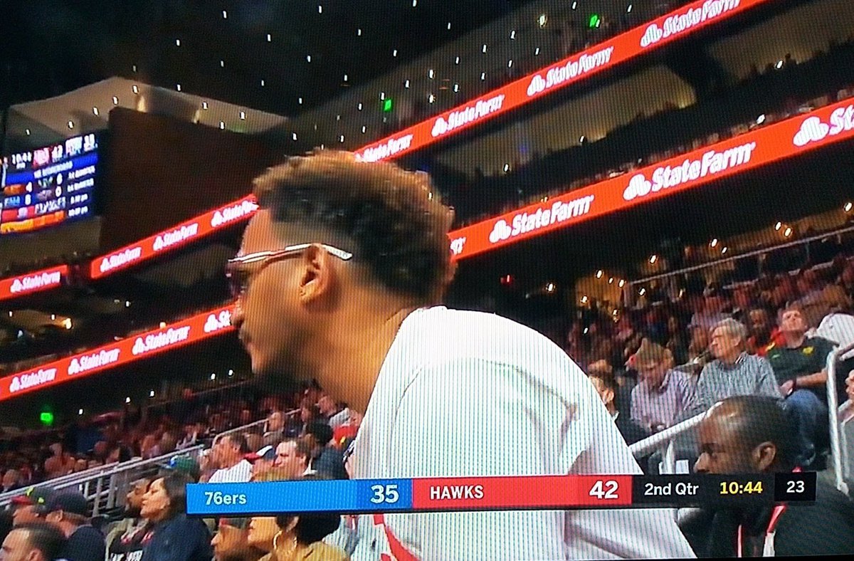 eVolvn's tweet photo. #BELIEVE our #Hawks will shock the world! #NBAonTNT #FanFishin https://t.co/hG8yWgmMVx