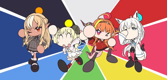ボンバーマン!!💣
#バカタレドラゴンズ
#しらぬえ #みかじ絵
#絵フブキ #つのまきあーと 