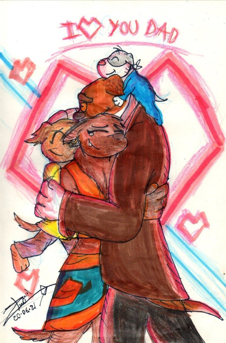 TezcaKoatl's tweet photo. #FelizDiaDelPadre les desea: los #WATCHTOONS.
#HappyFathersDay
#diadelpadre #FathersDay #traditionalart #digitalmodification #ocs #mixkoatl_cartoons #mixkoatl_cartoons_official #mixkoatl_sketches_official https://t.co/jhXig9Rkcn