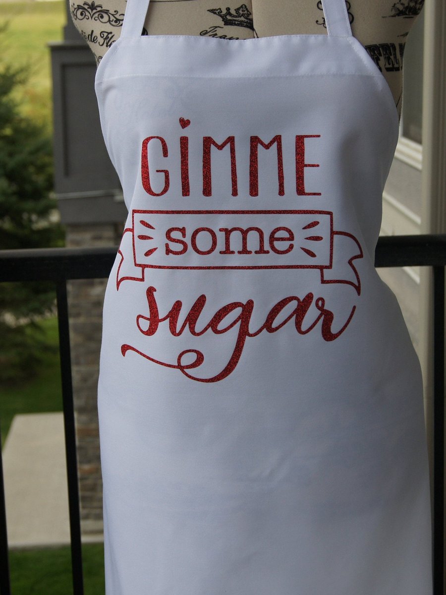 Excited to share the latest addition to my #etsy shop: Funny Apron/ Apron For Women/Gimme Some Sugar Mothers Day Gifts etsy.me/3cVbaTb #white #polyester #funnyapron #apronforwomen #bakersapron #cookapron #womensapron #apronforbakers #giftformom